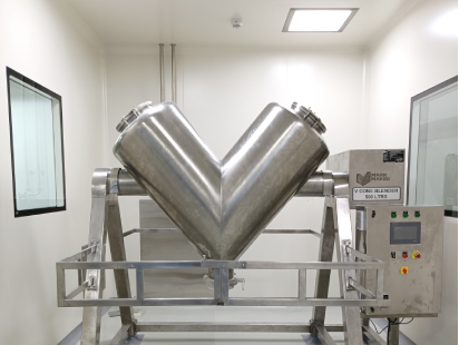 V Cone Blender Machine